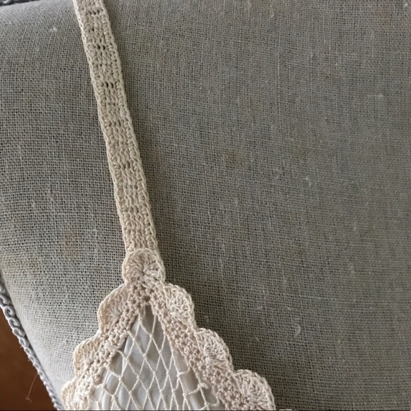 BY FRANCINE Tiered Lace Camisole (with silk lining) - Picture 7 of 7